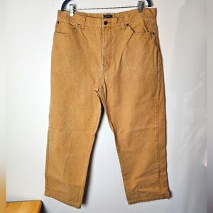 C.C. Filson Co. Seattle mens canvas workwear outdoorsman heritage style 38x28